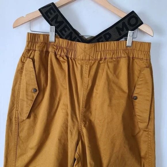 X-Small Free People Movement Double Or Nothing Pants Tan Strap - Picture 3 of 5